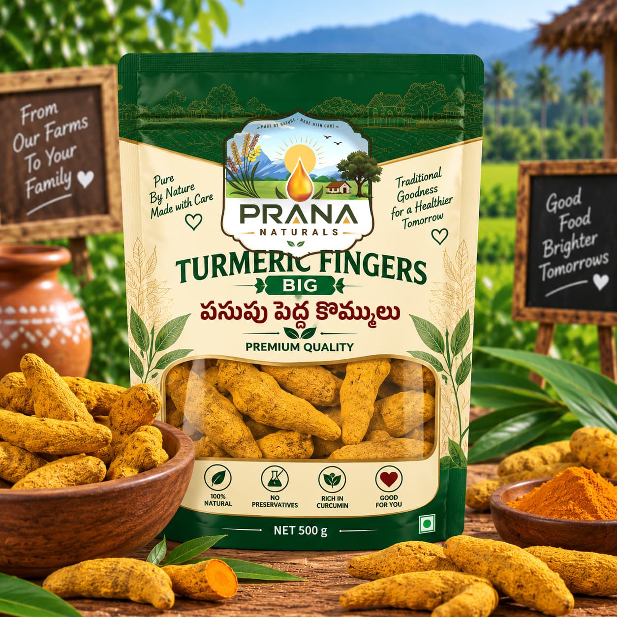 Turmeric Fingers, Big