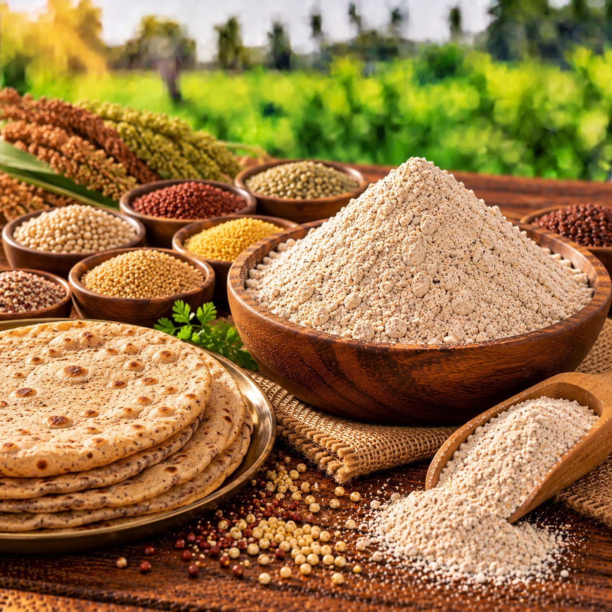 Nine-Millet Chapathi Flour