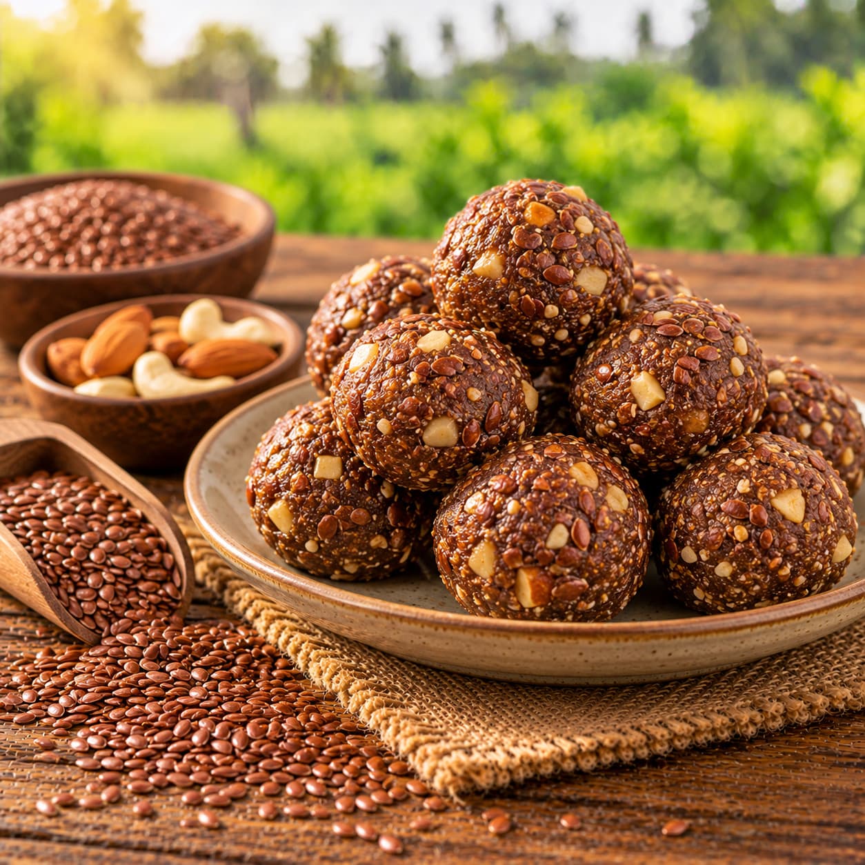 Flaxseed Laddu