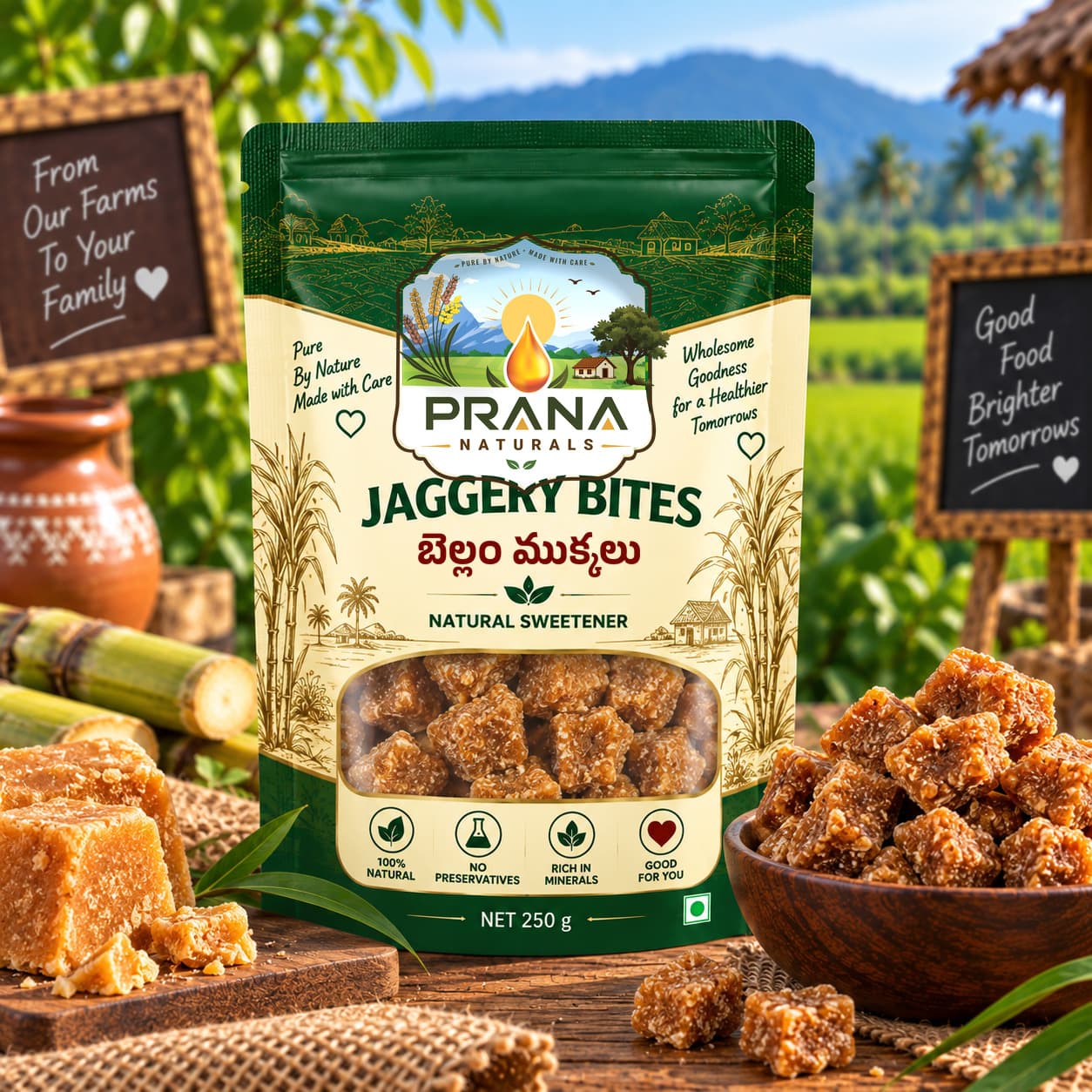 Jaggery Bites