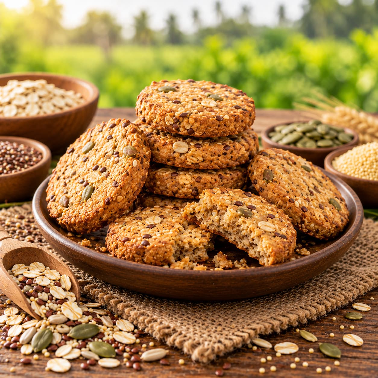 Multigrain Oat Biscuits
