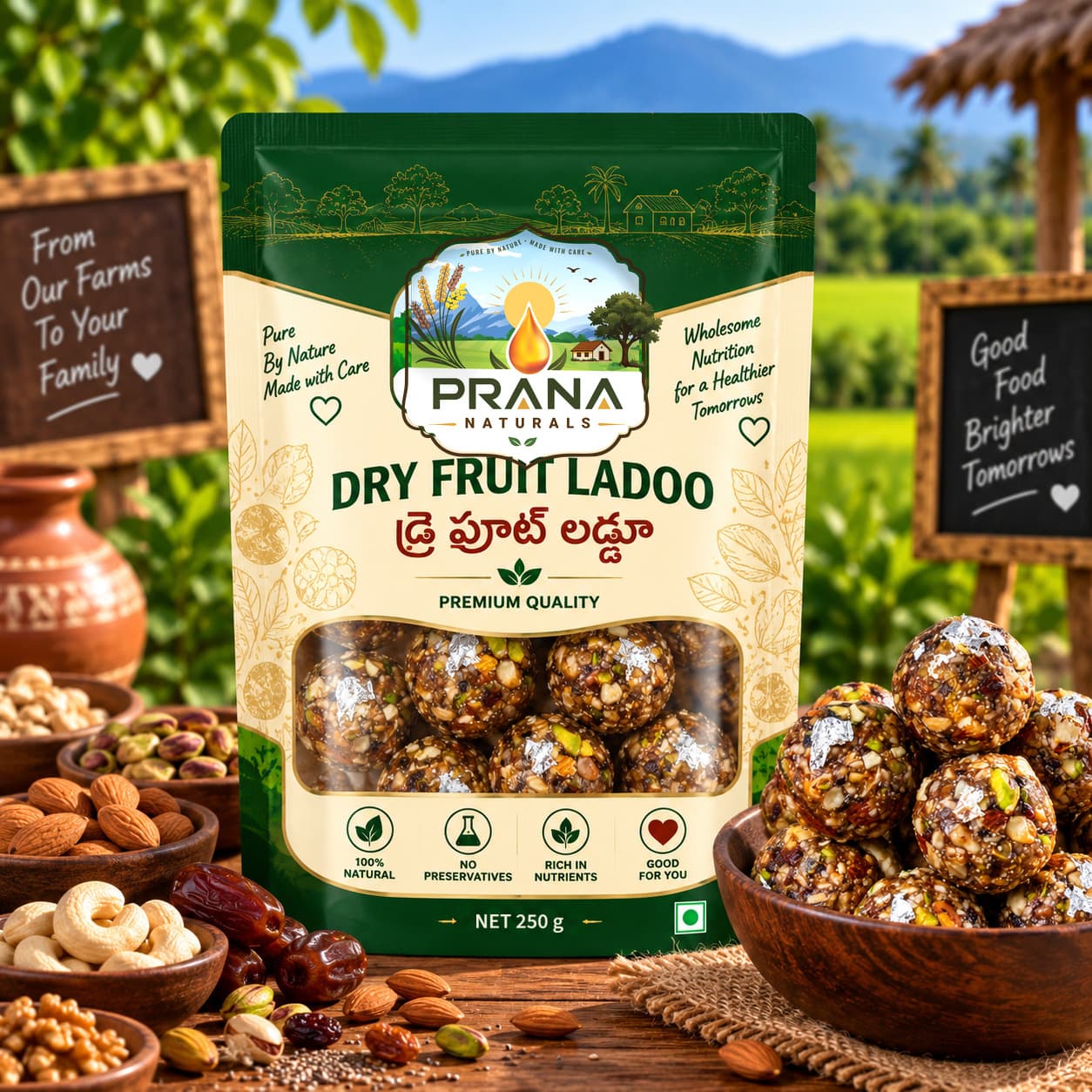 Dry Fruit Ladoo