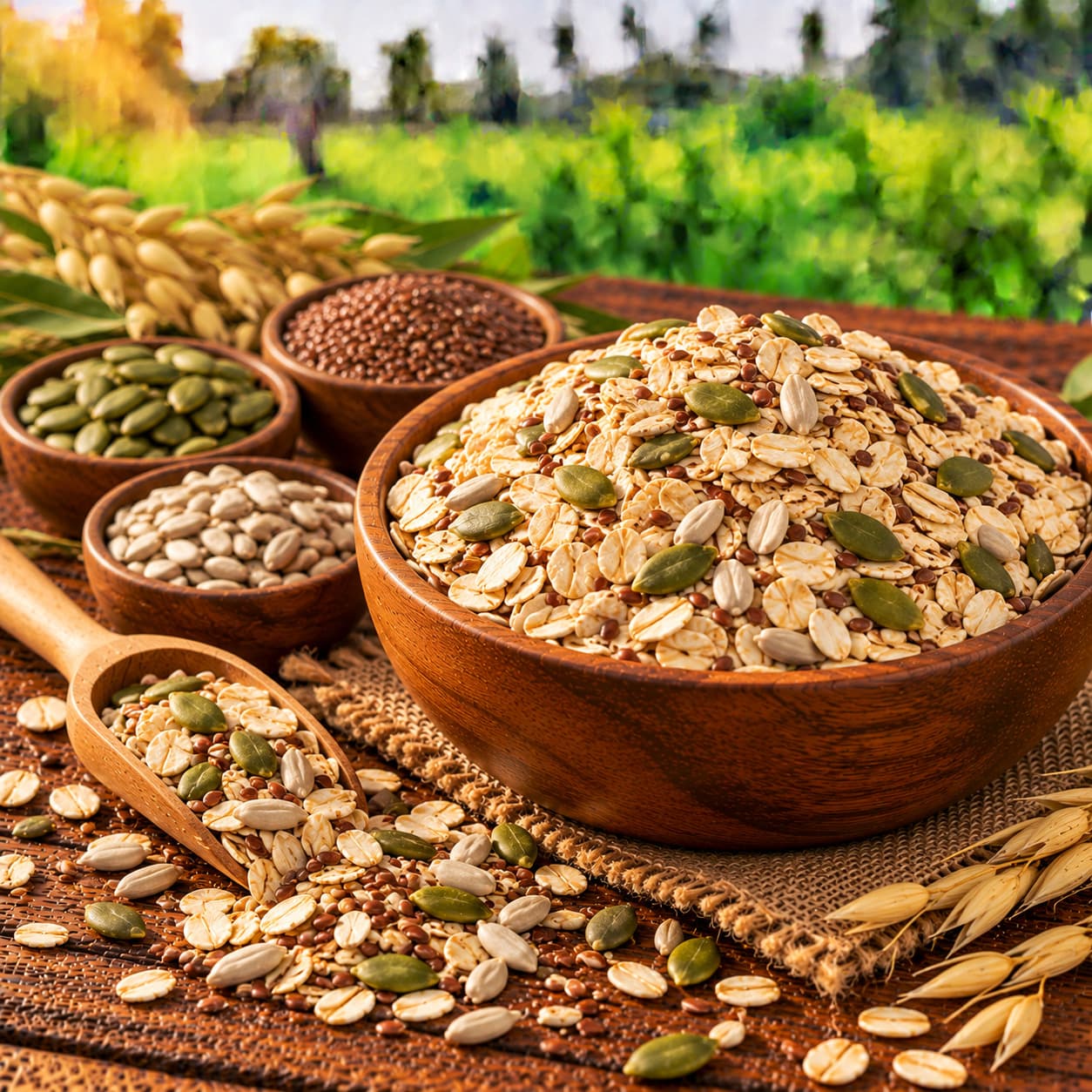 Oats with Seeds